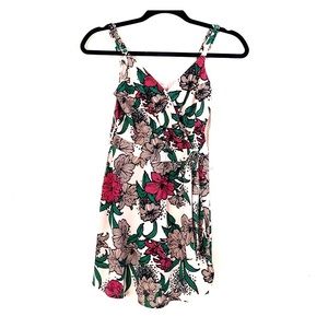 Candie’s Floral Romper Dress XS